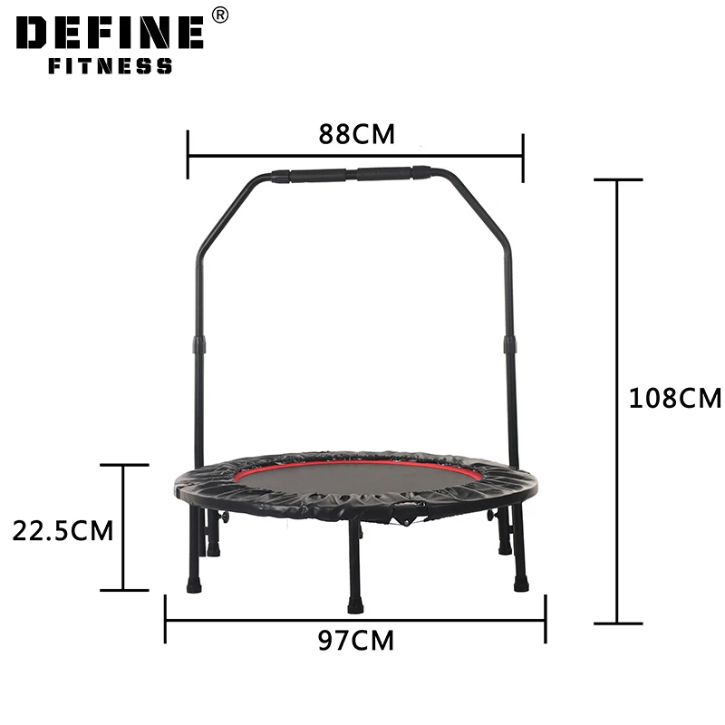 Define fitness trampoline manufacturers indoor outdoor folding jumping bungee trampoline for sale prices