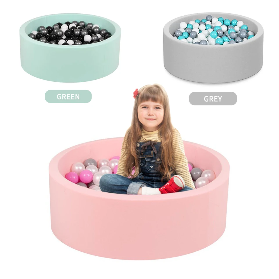 large plastic white-ball-pit wholesale portable pool small luxury commercial proof house babies children with pit ball pool