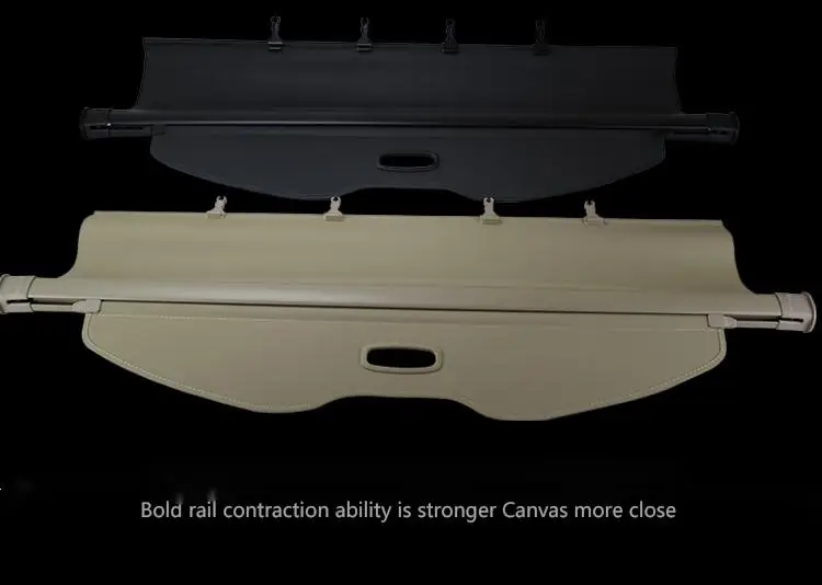 New car accessories retractable car trunk curtain cargo tray for SSANG Yong Korando