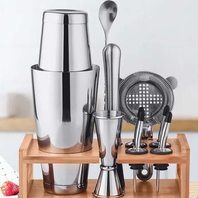 Cocktail Mixing Stirrers for Drink with Long Handle Spiral Pattern, Stainless  Mixing Spoons Ideal Bartender Tool Home and Bar