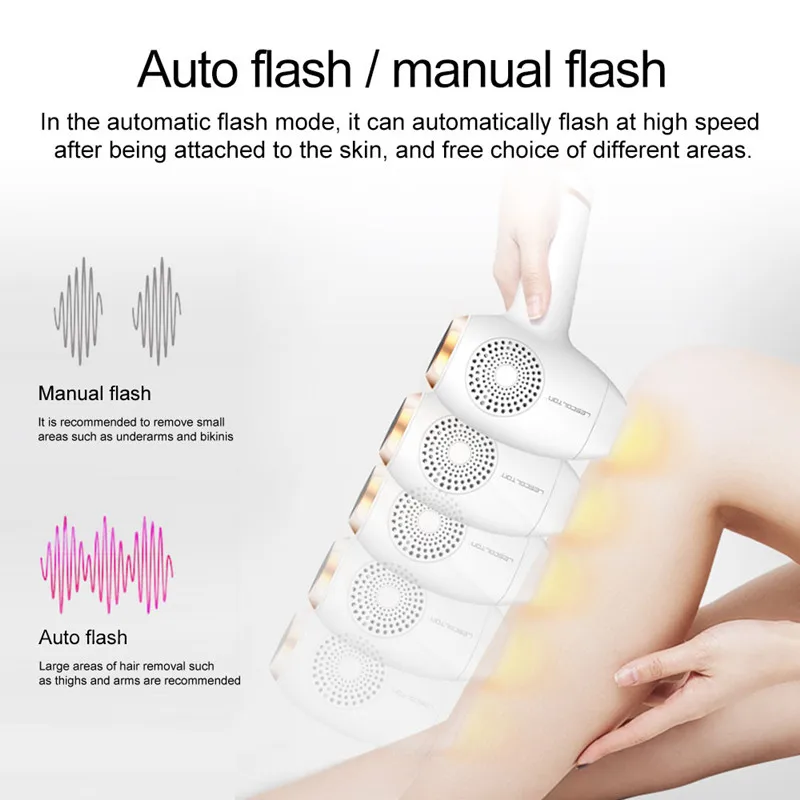 professional Laser permanent Depilator LCD laser epilator women painless household use hair removal