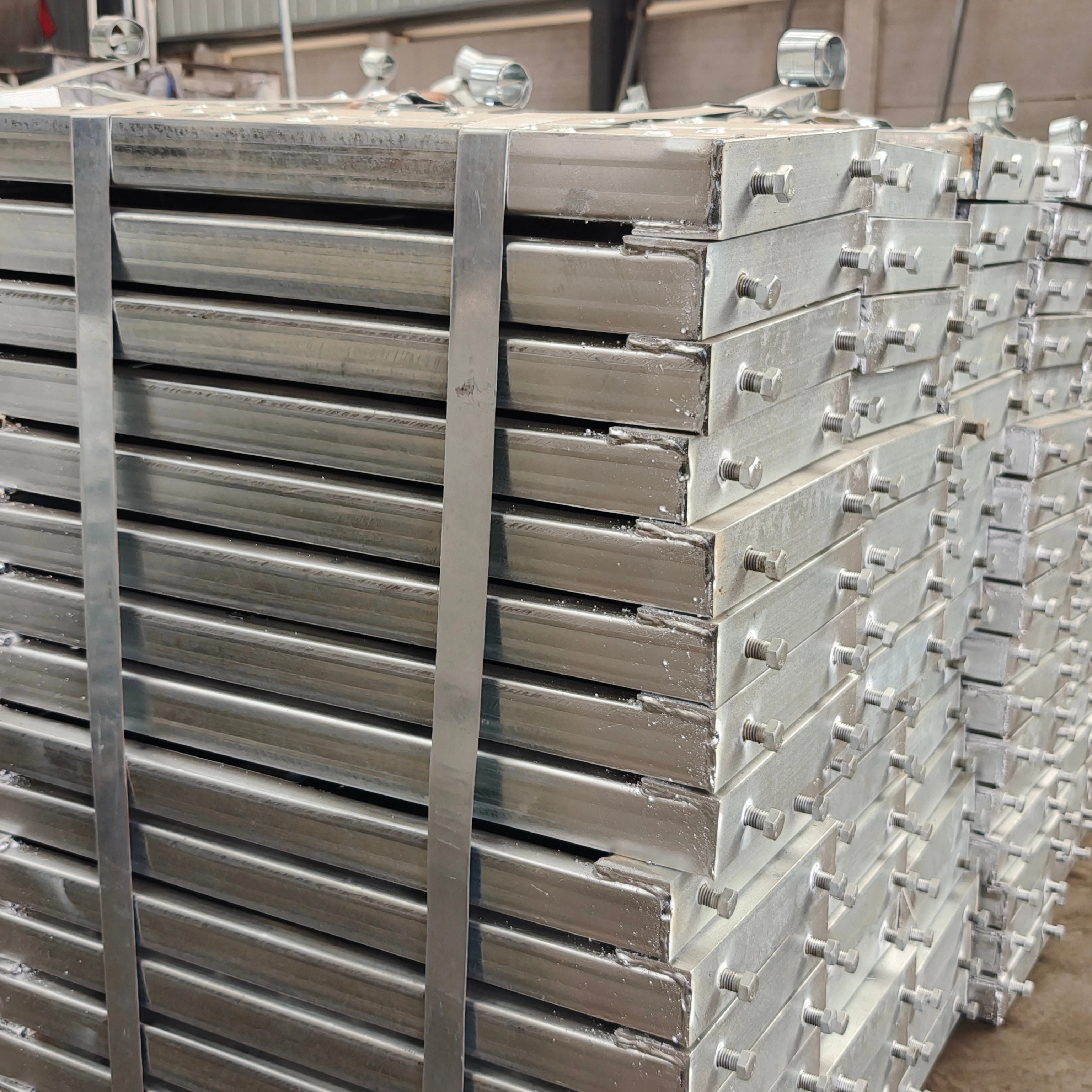 HeiBei Galvanized Steel Decking for Scaffolding Bridge Building Walk Board Plank