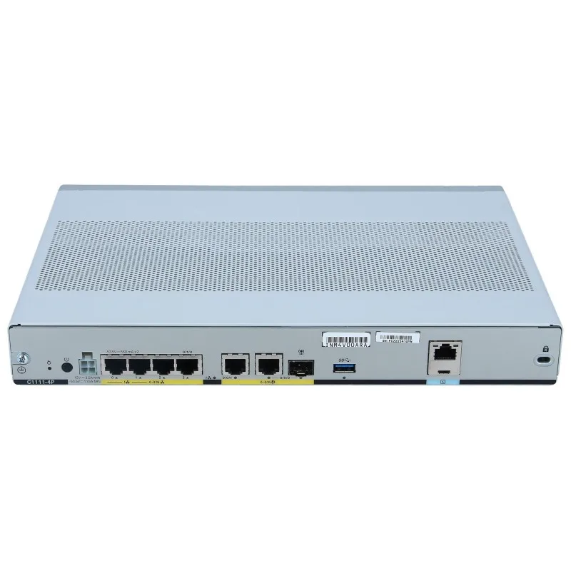 Integrated Services Routers 1100 4 Ports Dual GE WAN Ethernet Router  1100 series  C1111-4P