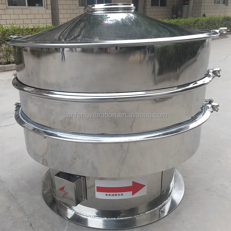 Circular Rotary Vibrating Screen for perlite powder industry