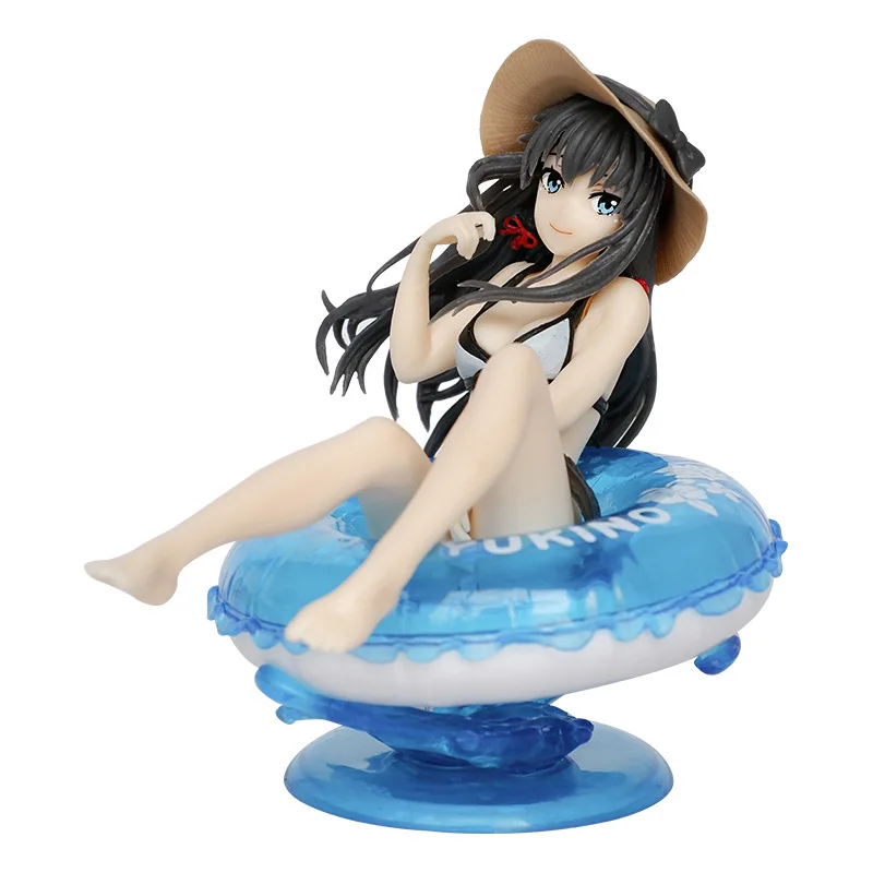 Japanese Sexy Hot Anime Girl Cartoon Movies Figurine Summer swimwear Vladilena Milize Rem albedo Cute Girl Figure