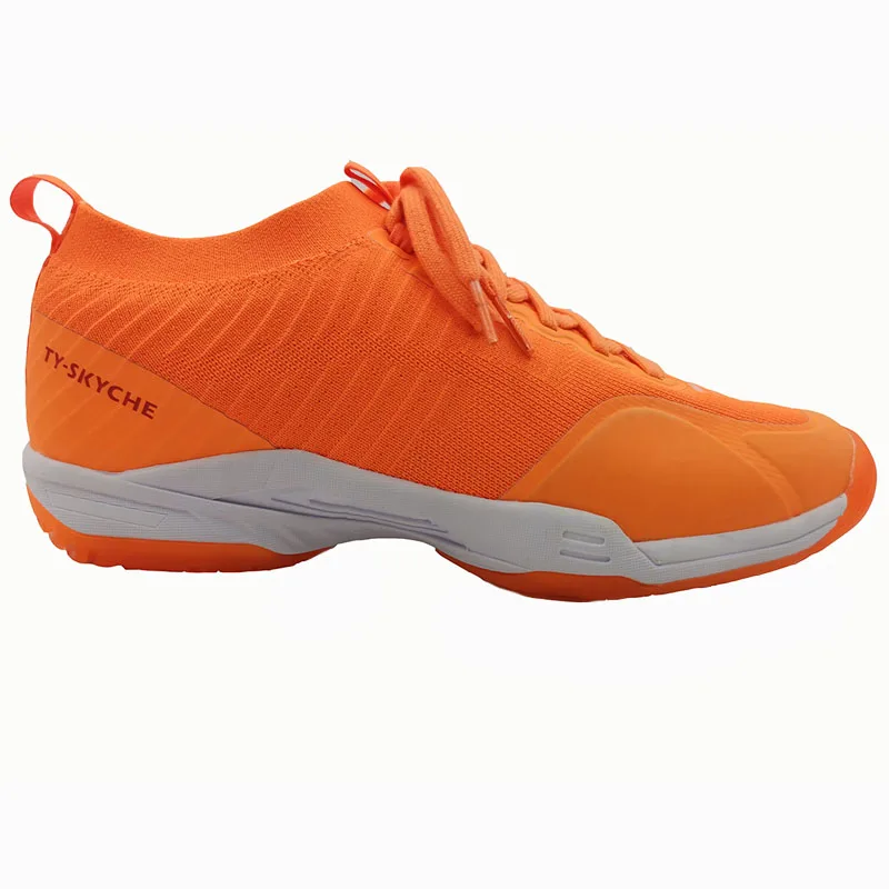 Пользовательские туфли для бадминтона, высокая эластичность, дышащие, Нескользящие, устойчивые спортивные кроссовки для мужчин