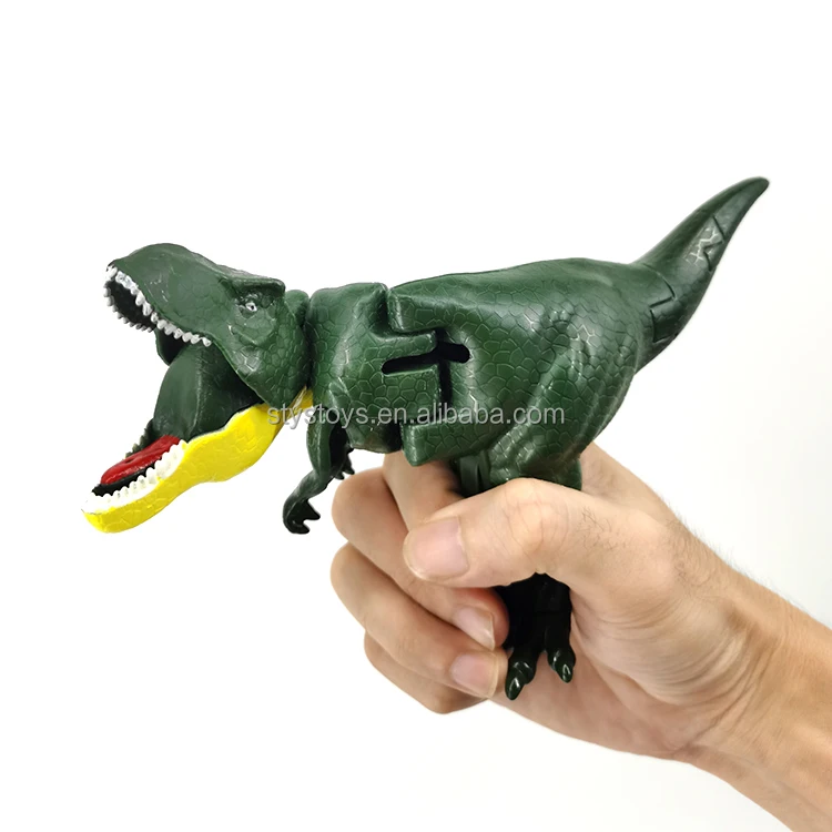 2023 Tik Tok hot sell movable press plastic dinosaur toy with sound for kids gifts