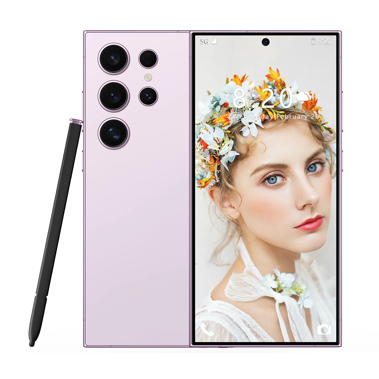 Best Selling S24 Ultra Global Version Android 13 Smartphone 16GB+1TB HD Big Screen LTE Cellular Unlocked Mobile Phone