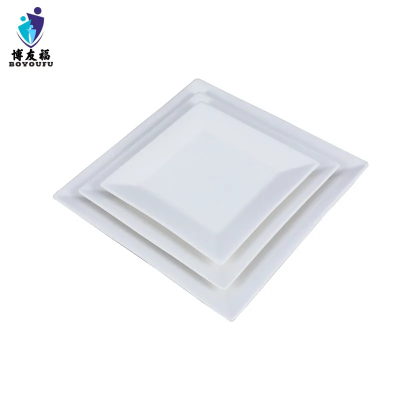 Boyou Oem&Odm Porcellane Vajilla Porcelana Platos Loza Pratos De Porcelana Catering Hotel Plate White Western Dish