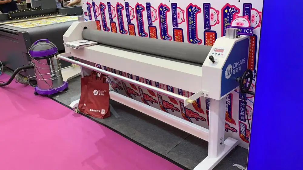 DMS 1600mm Manual Pneumatic laminator cold laminating machine