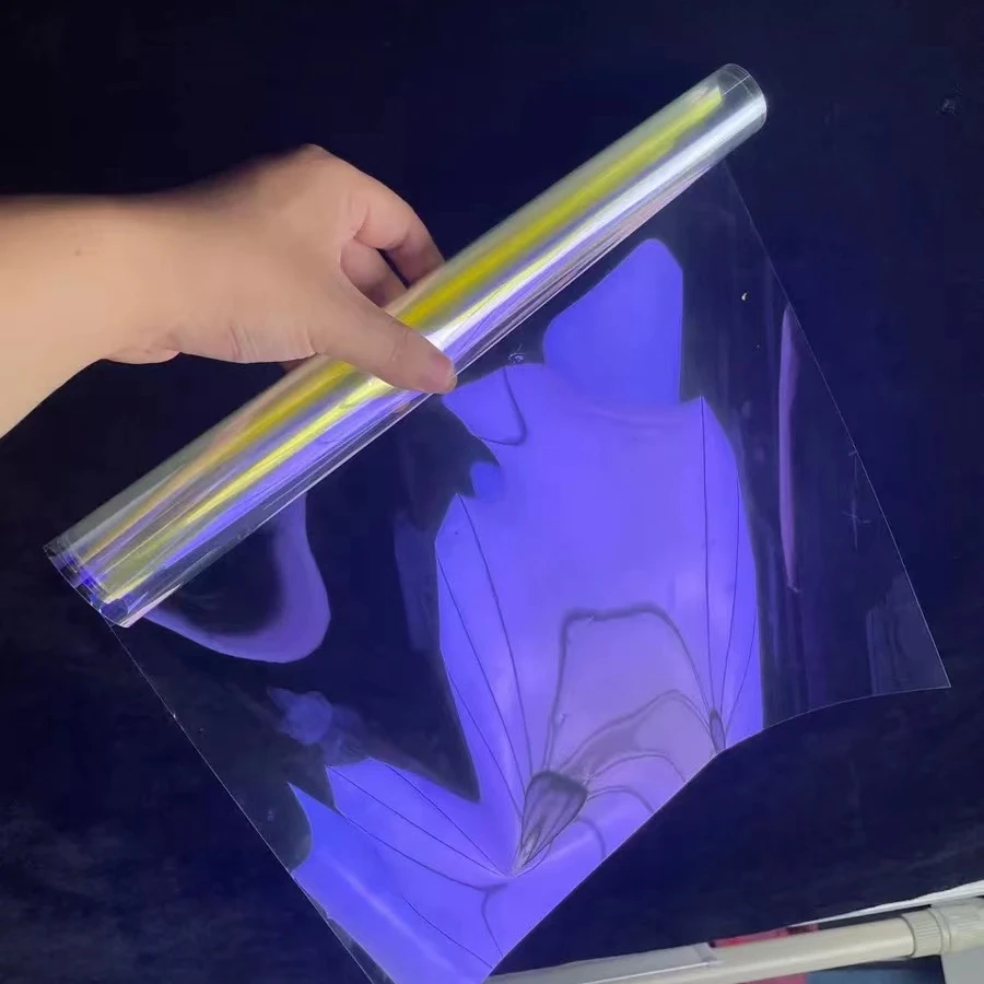 83% Vlt Car solar film  Blue color chameleon Window tint film