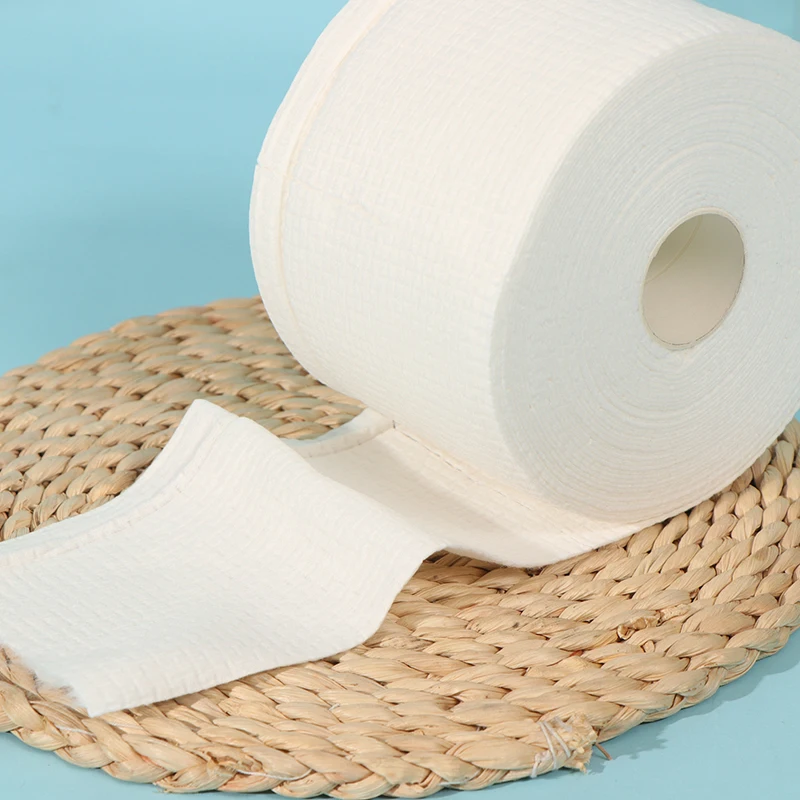 50% Viscose 50% Polyester FDACross Lapping 80% Viscose 20% Polyester Spunlace  Parallel Cross Emboss Spunlace Nonwoven