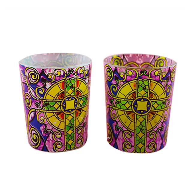 
wholesale glass candle holder set wholesale home decorations candle glass jar 