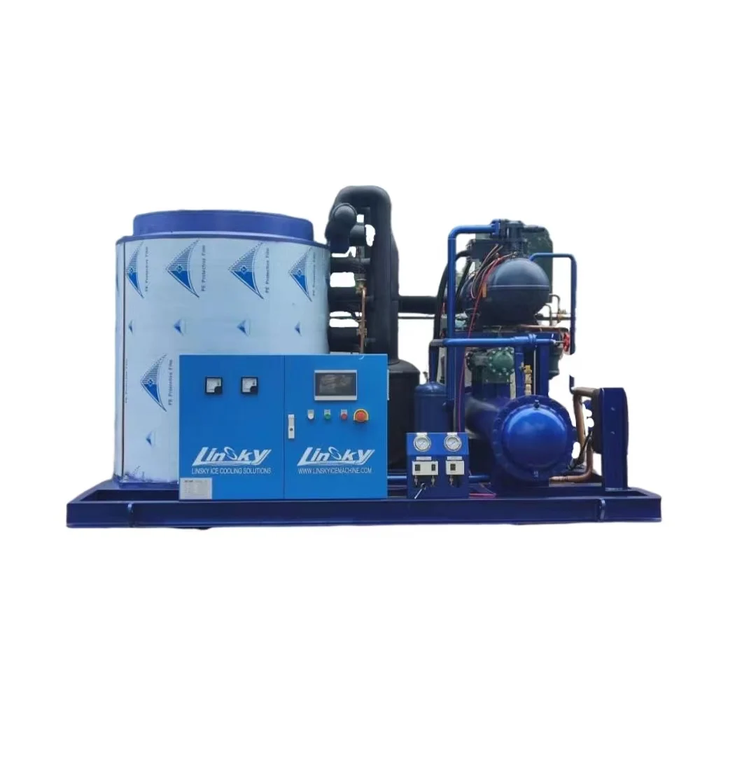 10ton/24hr Industrial fresh water  flake ice making machines price