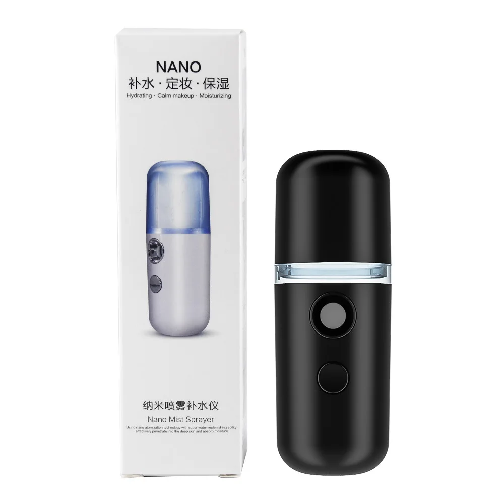 
30ml auto Steamer pulverizador Mini Nano Spray, Handy Mist Moisture, Portable Electric spray alcohol nano mister sprayer 