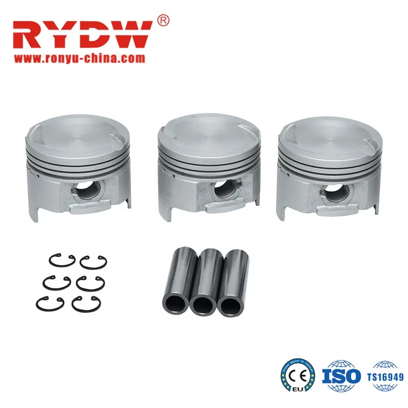 GM RONYU Car Engine System Parts RYDW Piston STD For Chevrolet Spark 96571302