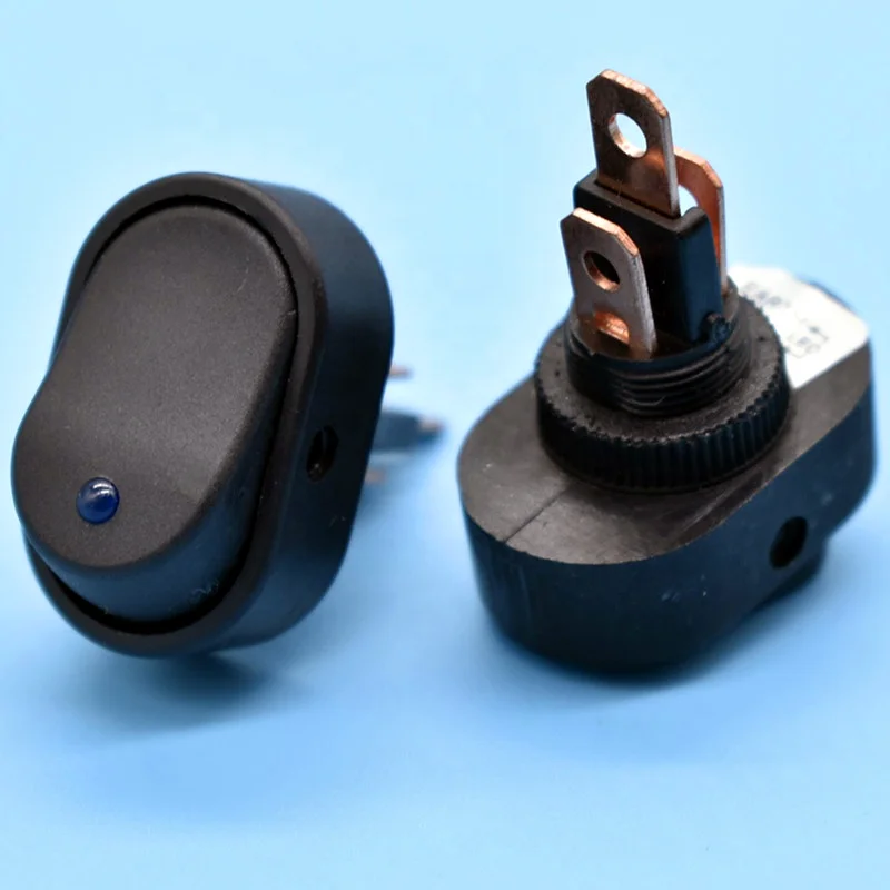 China 30A Rocker Switch Round 12V On-Off Spst Push Button Switch