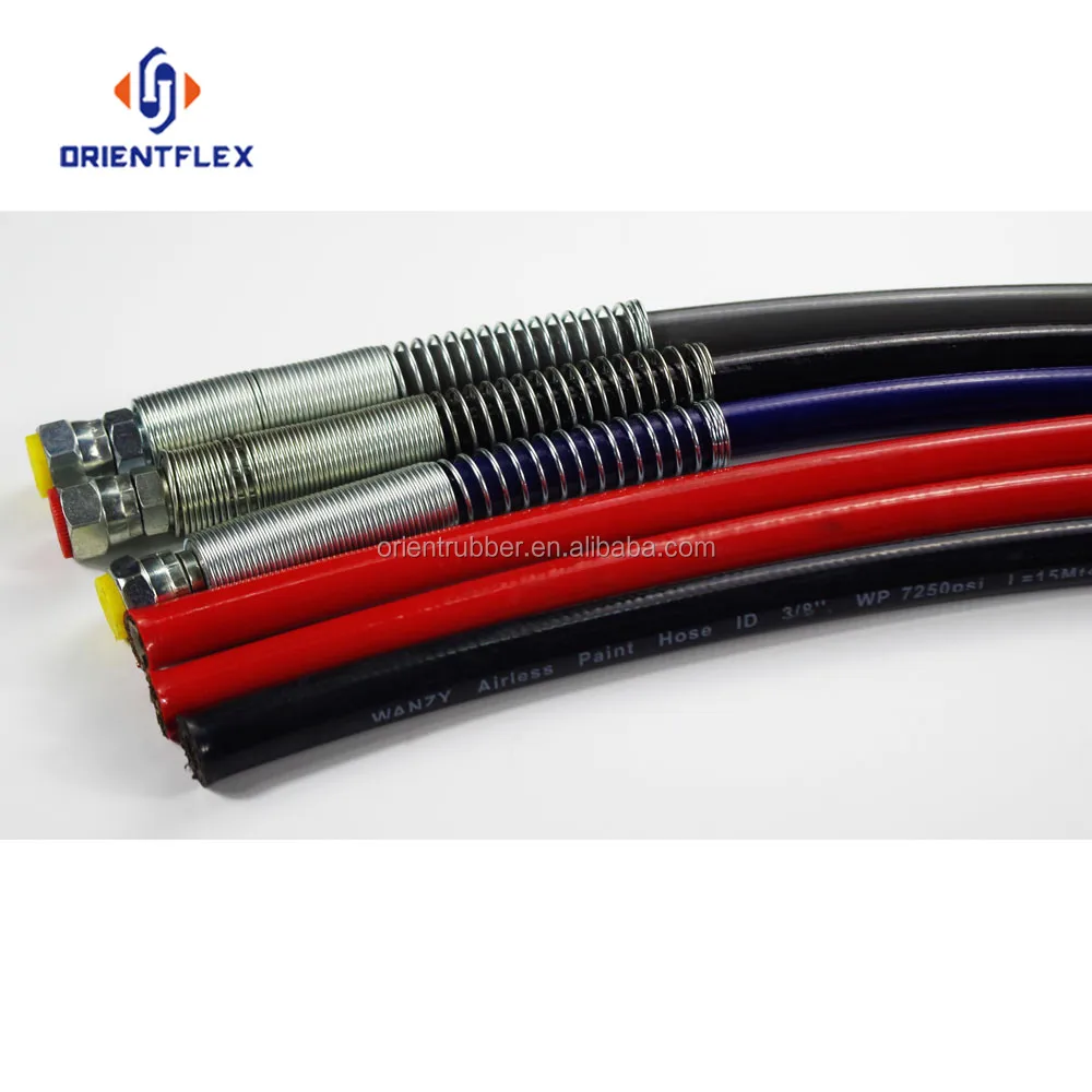 High Pressure Airless Spray Paint Rubber Hose For Paint