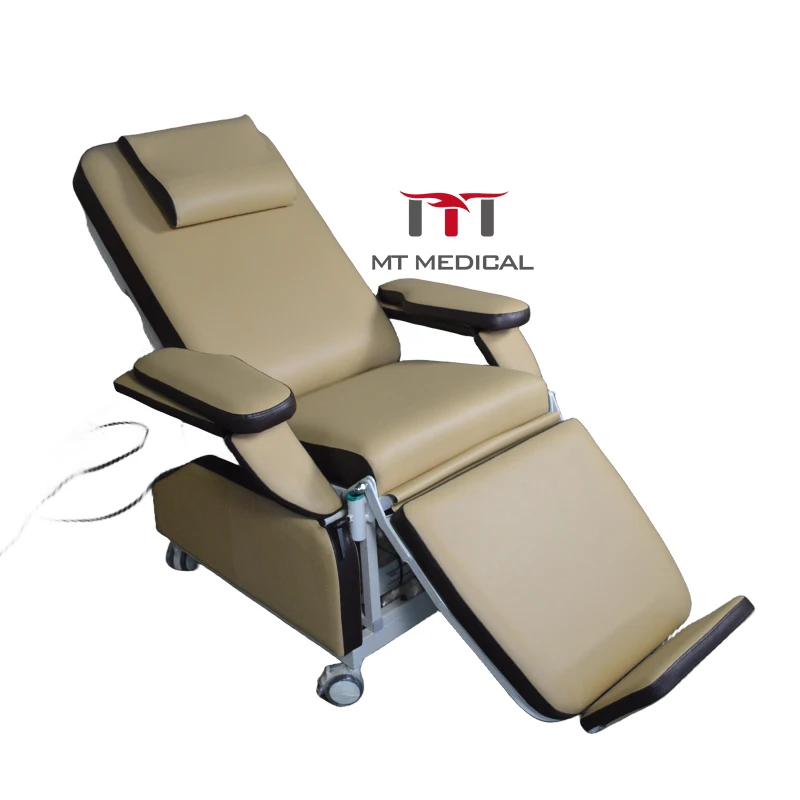 Hot Sale Medical Chair Electric Infusion Chair Medical Exam Equipment Adjustable Electric Patient Dialysis Chair For Hospital