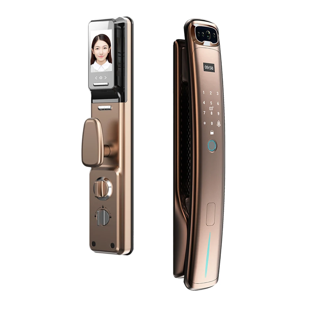 Smart Waterproof Ant Embedded Fingerprint Luggage Accessories Electric Door Strike Lock 12v