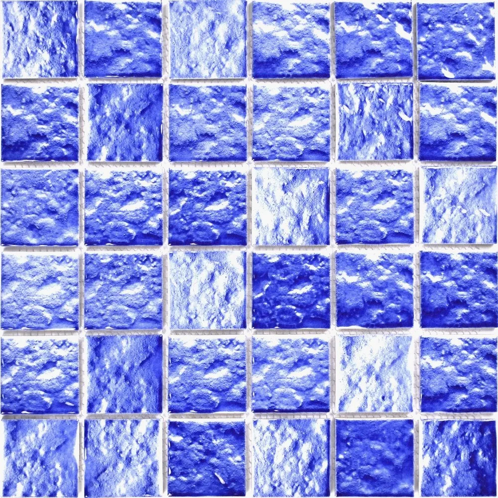 Wholesale Price Different Color Floor Hot Swimming Pool Melt Glass Mosaic