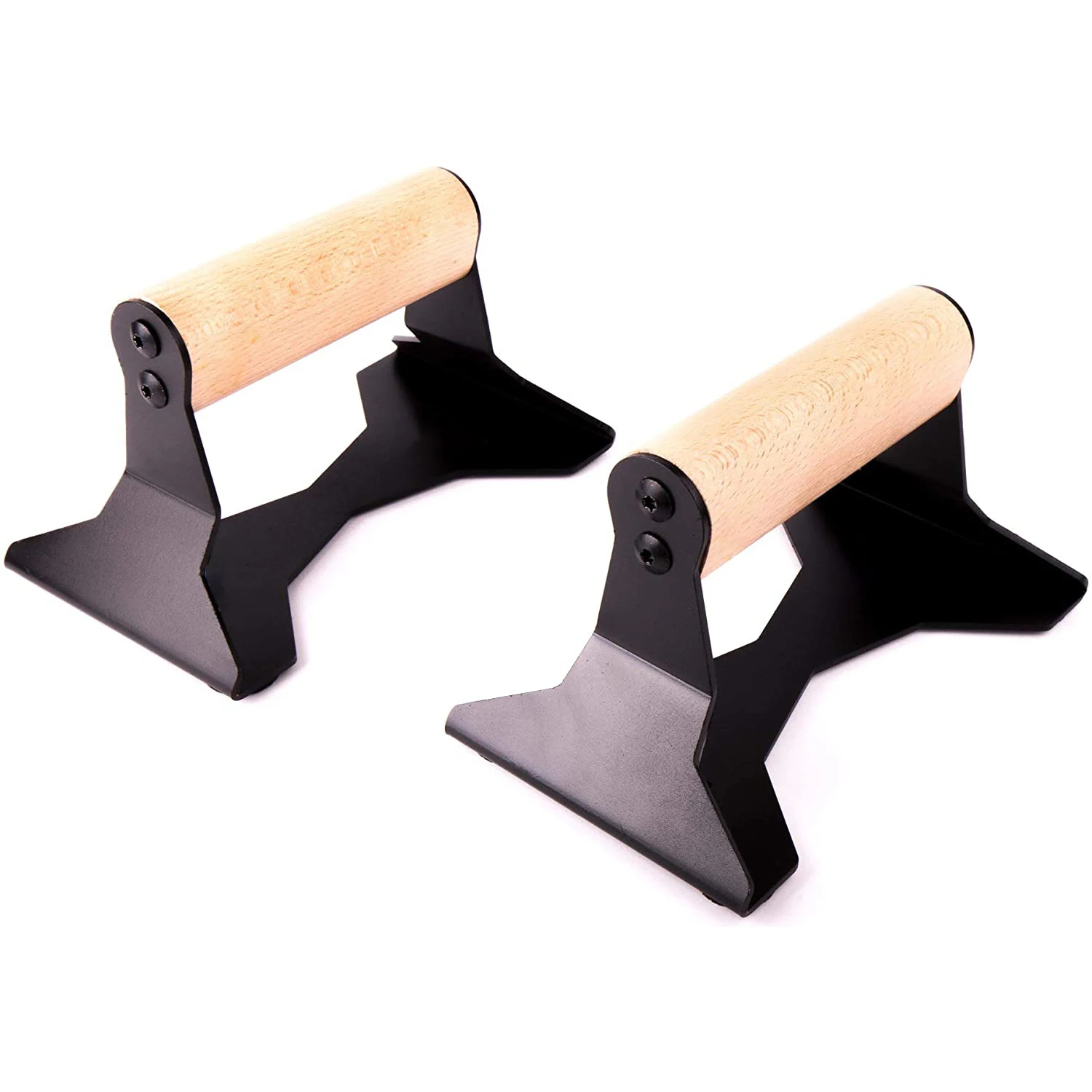 Wooden Parallettes Bar Handstand Bars with Push-Up Handles for Calisthenics and Gymnastics push-ups stands