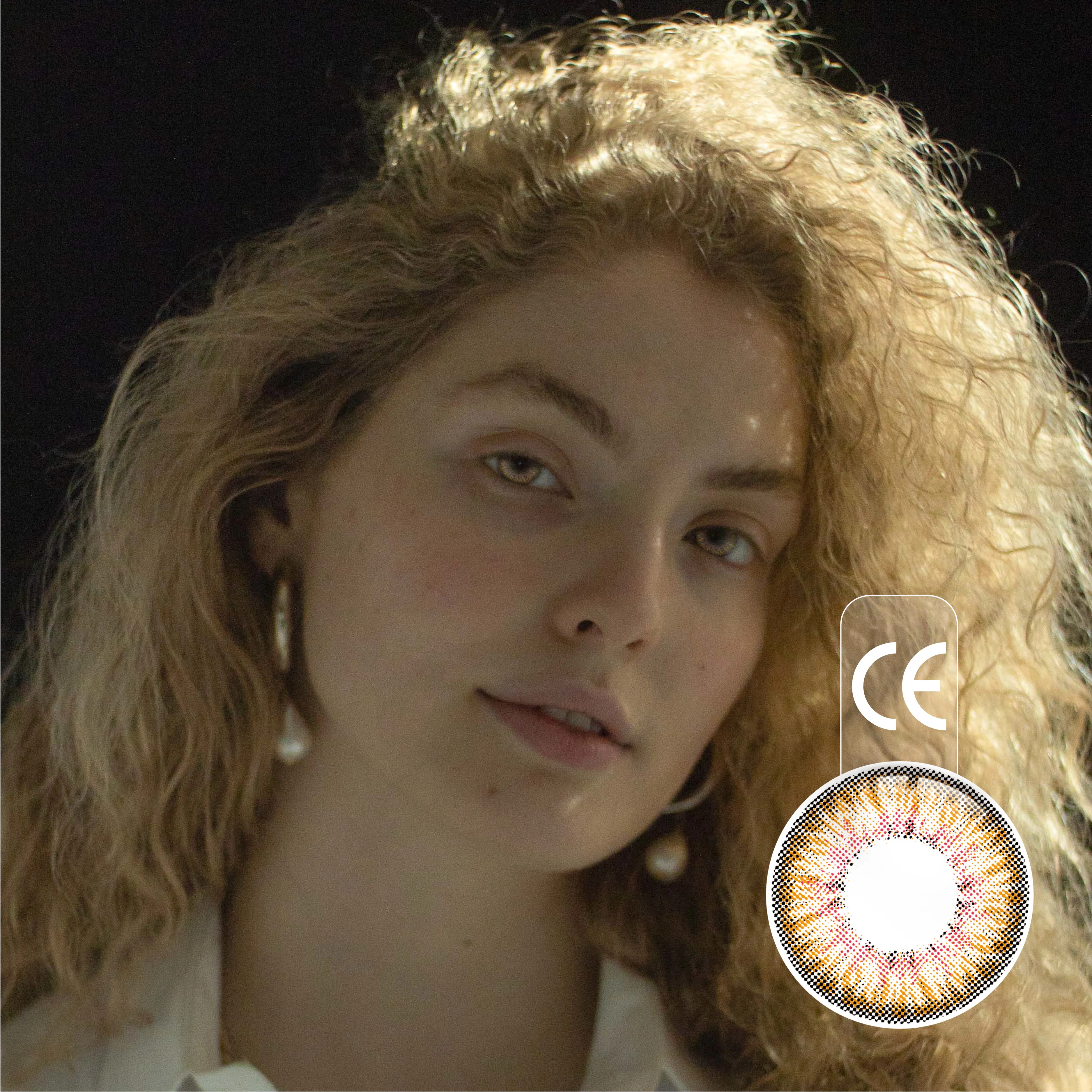 Eye Contact Lenses Manufacturing Eyes Color Lens Cosmetic Direct Yearly Colored Eye Contact Lenses Wholesale