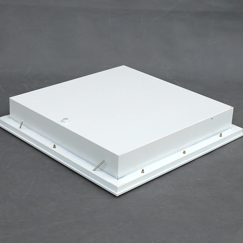 LED waterproof and fireproof panel light high-power embedded hospital clean room dust and anti-static grille light plate