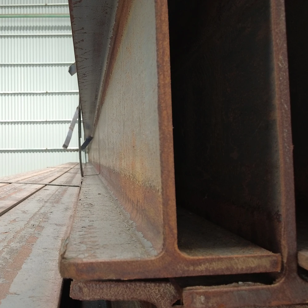 China professional supplier hot rolled wide flange steel h piles steel section h i beam