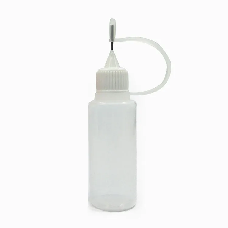 Plastic Painting Glue Dropper Needle Bottle 10ml Needle Tip Applicator Bottle Empty Needle Tip Squeeze Bottle 20ML 30ML 50ML