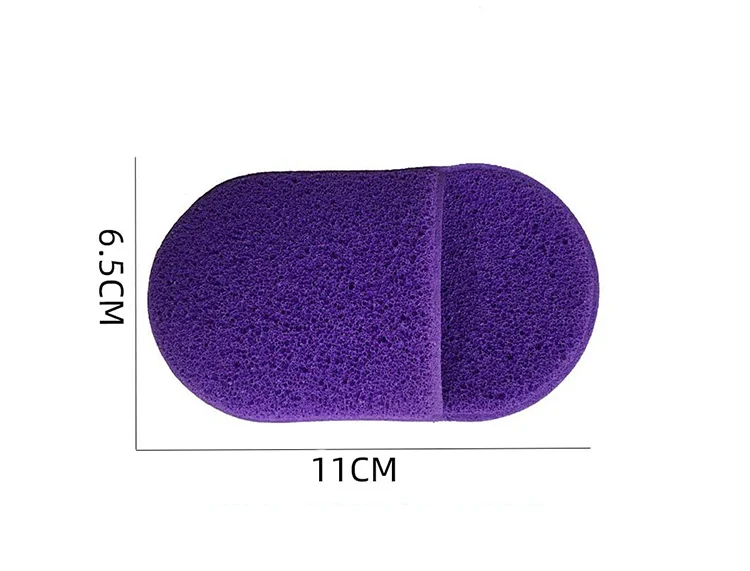 Mini Finger Air Cushion Puff Multi colored Convenience Makeup Sponge For Women
