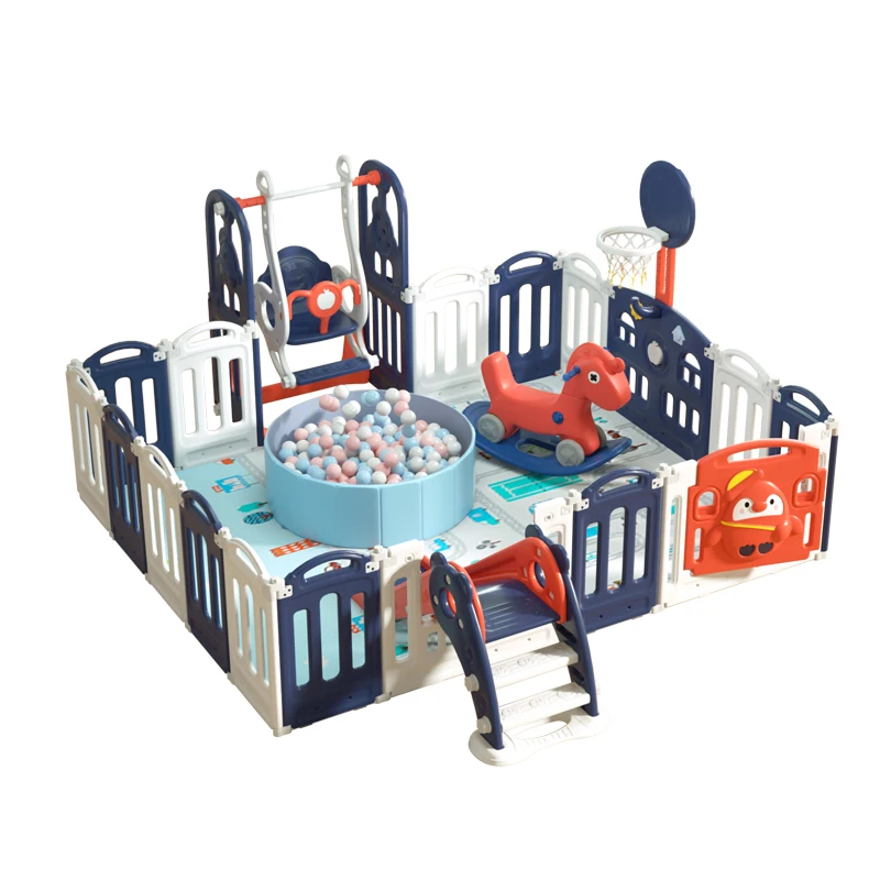 Custom Durable Using Low Price High Color Play Playpen Baby Toy Plastic Fences For Kids