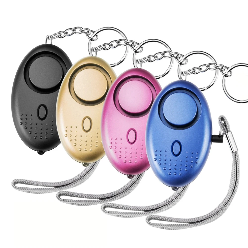 Safe Sound 140DB Personal Alarm for Woman Emergency Self-Defense Security Alarms Keychain with Led Flashing Light