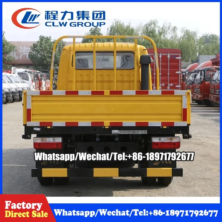 Дешевый грузовик Dongfeng Duck 4x2 3-тонный с двухрядной кабиной для продажи