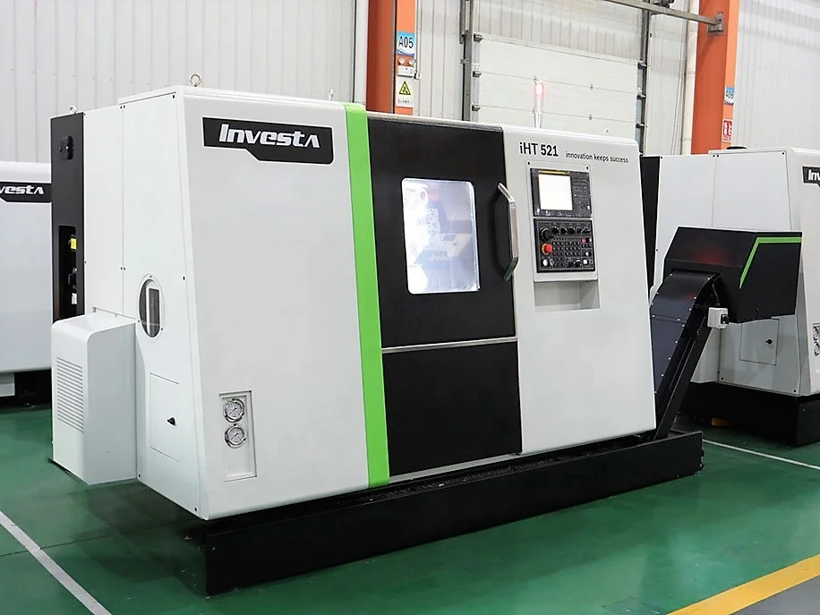 IHT521 Easy operation cnc automatic turning lathe machine for sale in china