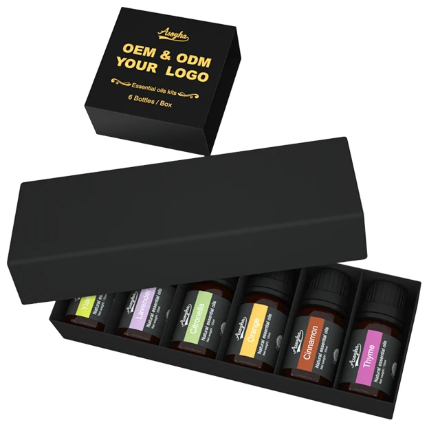 Private Label 100% Pure Natural Essential Oils Bulk Therapeutic Grade Aromatherapy Essential Oils Set