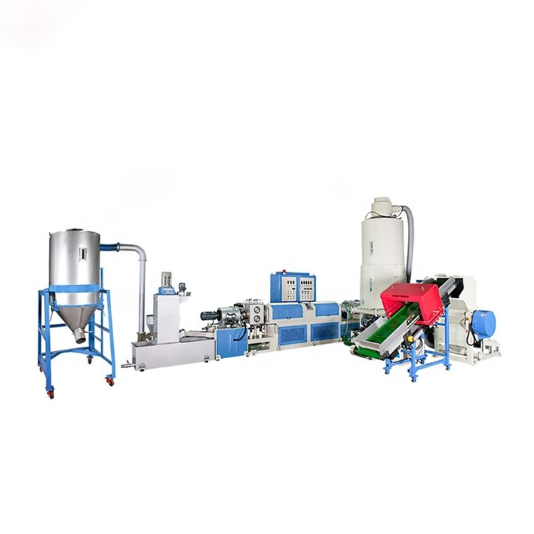 Plastic Recycling Production Line,PP PE Granules Making Machine For Plastic