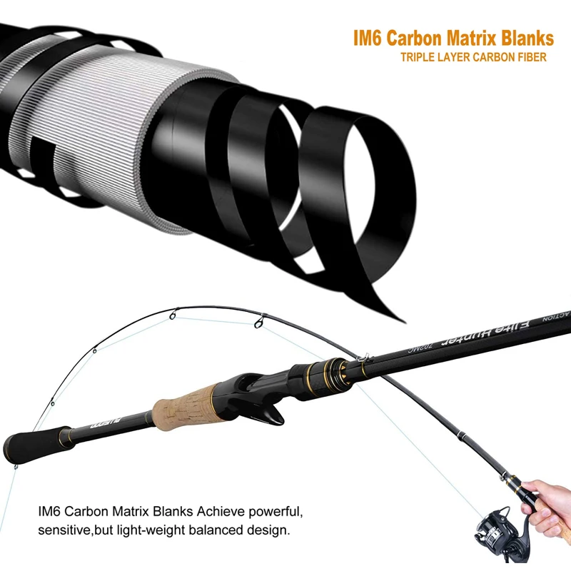 Fishing Rod 702  Length  M ActionSpinning  Baitcasting   Rod
