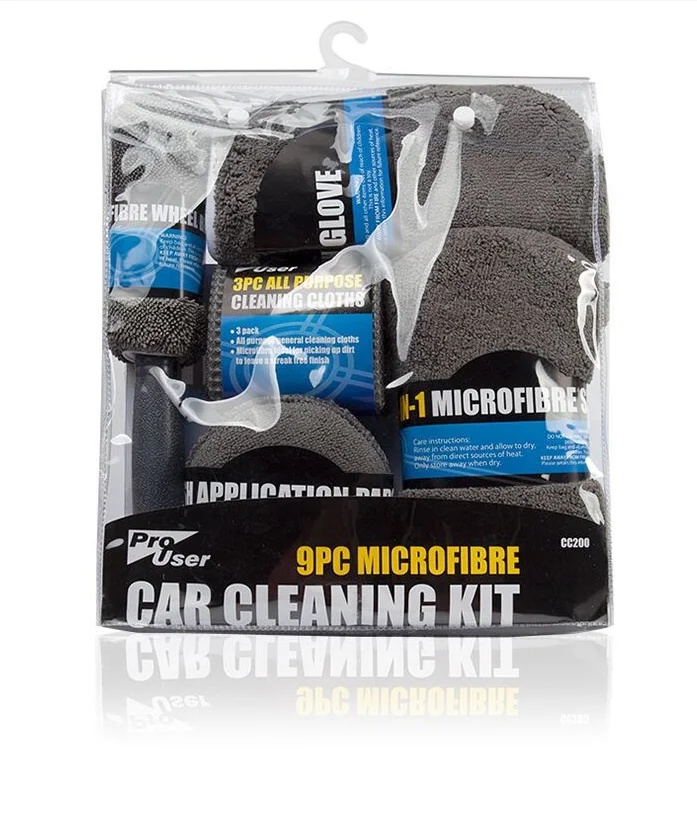 Microfiber Wash Sponge Car Detailing Brush Set Clean Detailing Brush Set Car Cleaning Cleaning House Window