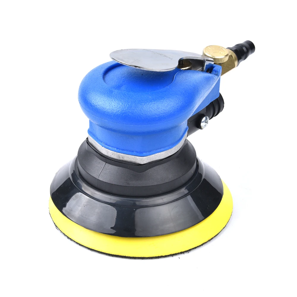 Top Quality Pneumatic Self-vacuum  5 or 6 inch  Random Tool For Polishing Car Machine Air Orbital Sander