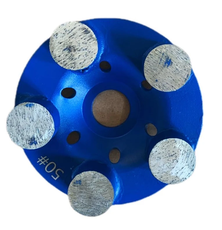 7 inch Hot Press High-Frequency Welding Arrow Segments Diamond Grinding Cup Wheel