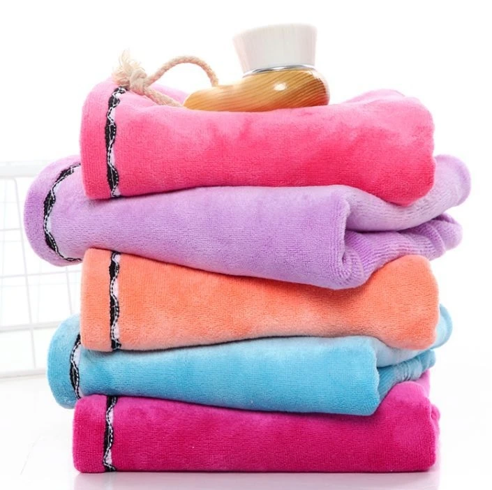 Custom Logo Microfiber Hair Towel Wrap Luxury Hair Saloon Towels Micro Fiber Hair Dryer Cap Towel