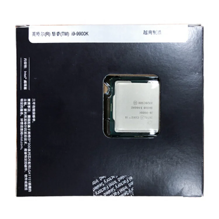  Оригинальный процессор I9-9900K дешевой цене i9 Intel Core