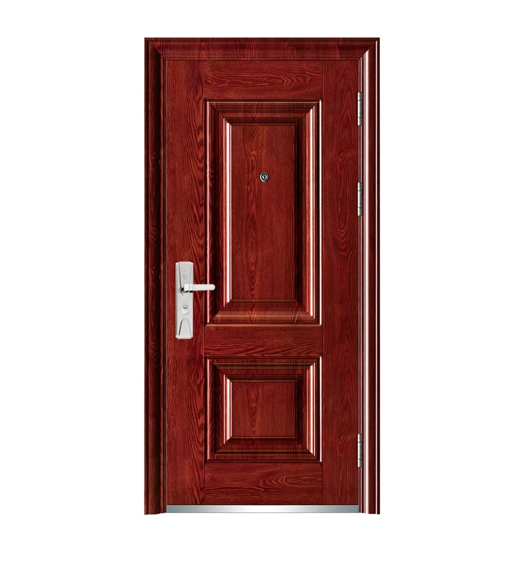 Modern Classic Design Stainless Steel Panic Door Bulletproof Interior Security Door for Houses and Hotels with Manual Opening