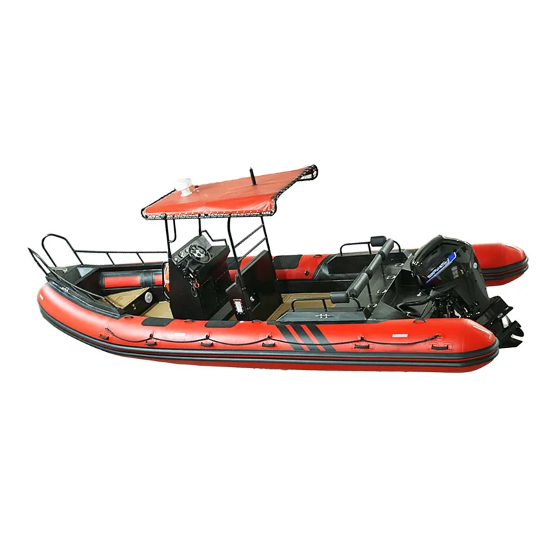 High Quality Inflatable Fishing Drift Dock Dinghy Boats Zodiac Inflatable Rib Boat Hypalon With Engine