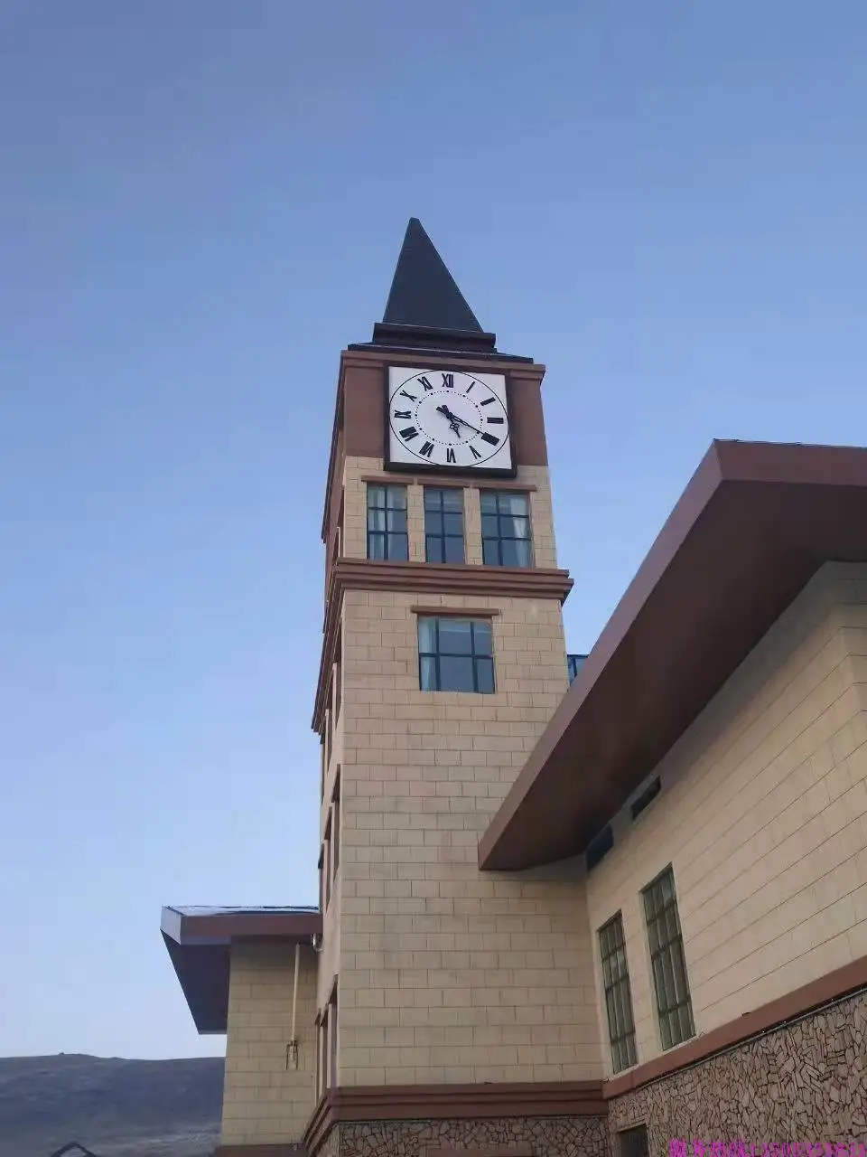 Manufacturer Travel time railway station clocks for railway station