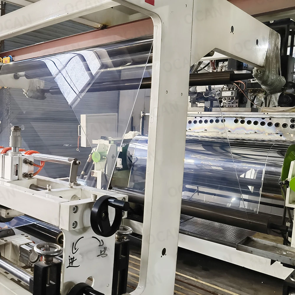 Co-rotating Parallel Twin-screw Plastic Film Making Equipment EVA POE Solar Film Casting Machine