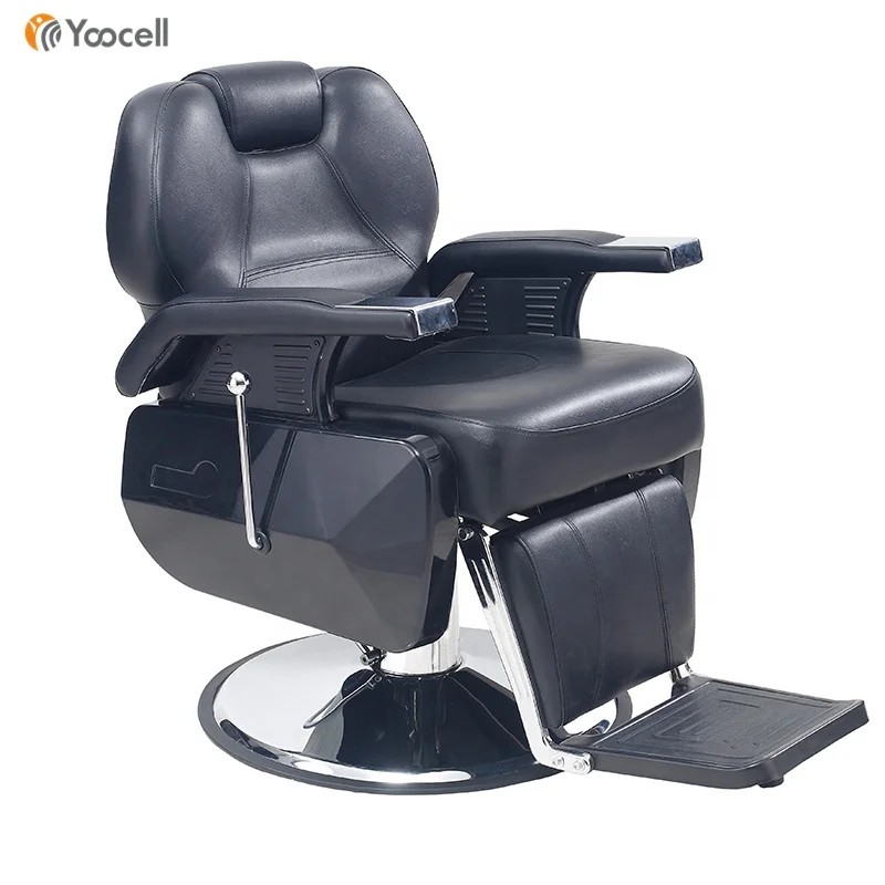 Yoocell Best Selling Black Cheap Prices Men Hydraulic Vintage Barber Chair For Shaving
