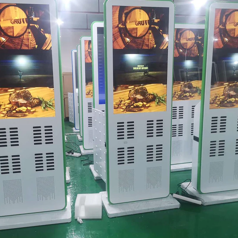 48 Slots Sharing Power Bank Station Factory Frice  Advertising power bank rental station for Shopping Mall Hotels