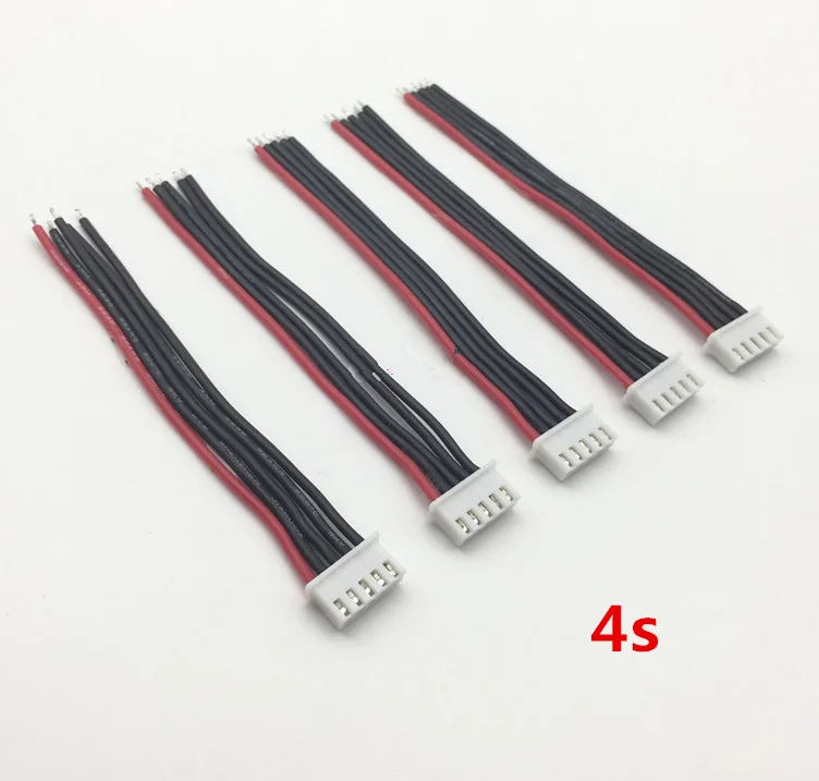 RC Lipo Battery Balance Charger Cable 2s 3s 4s 5s 6s 22AWG Cable Silicon Wire Plug For IMAX B3 B6